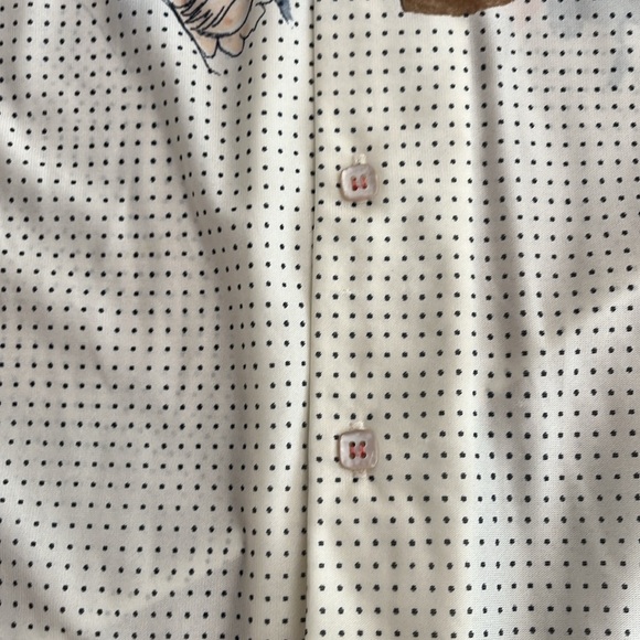 Rags for Men by Jon Dante Las Vegas Vintage Button Down Shirt sz large - Picture 6 of 11